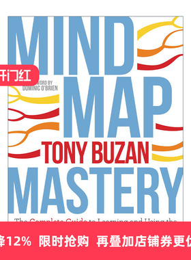 Mind Map Mastery 掌握思维导图指南 东尼博赞 Tony Buzan进口原版英文书籍