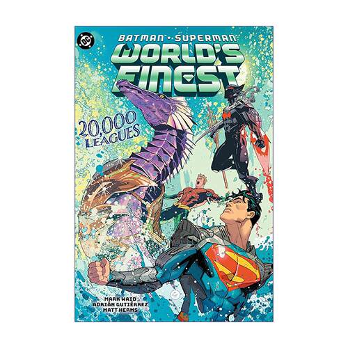 英文原版 Batman/Superman: World's Finest Vol. 8: 20 000 Leagues 蝙蝠侠 超人 世界至佳拍档 卷八 海底两万里 DC 漫画