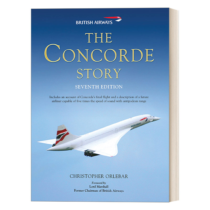 英文原版 The Concorde Story 协和超音速飞机全书 精装 英文版 进口英语原版书籍