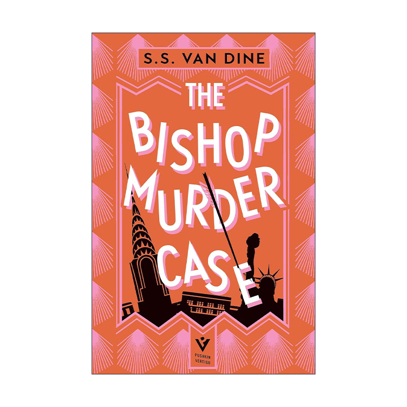 英文原版 The Bishop Murder Case 主教杀人事件 菲洛·万斯探案系列 精装收藏版 美国推理小说之父范达因 精装 进口英语原版书籍
