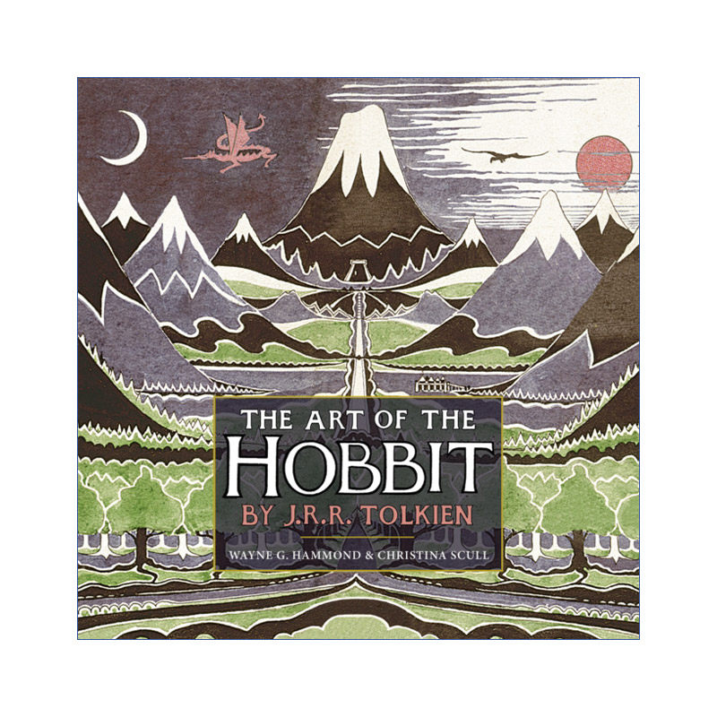 英文原版 The Art of the Hobbit 霍比特人精装艺术集 全彩内页 超过100幅托尔金素描绘画地图等 英文版 进口英语原版书籍