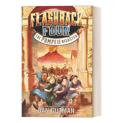 Flashback Four 3: The Pompeii Disaster 闪回四部曲3 庞贝的灾难进口原版英文书籍