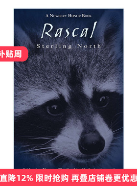 英文原版 Rascal Puffin Modern Classics 小淘气 纽伯瑞银奖 Sterling North 儿童文学小说 青少年课外阅读 我昔日的拉斯卡尔