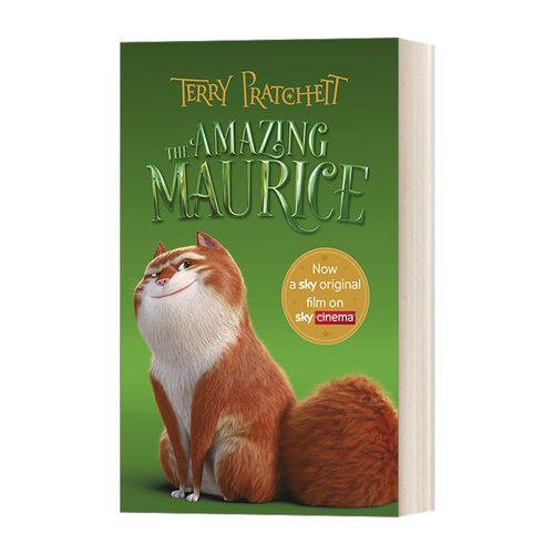 英文原版 The Amazing Maurice and his Educated Rodents 碟形世界 猫和少年魔笛手 影视封面版 英文版 进口英语原版书籍