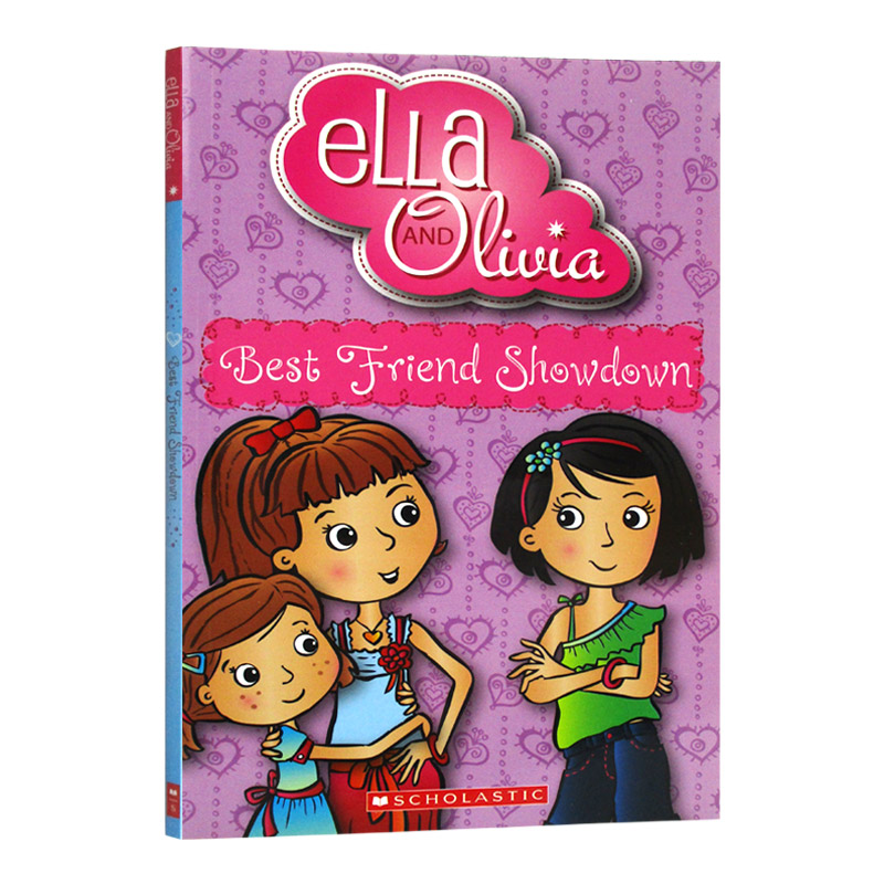 英文原版 Ella And Olivia Best Friend Showdown 艾拉和奥利维亚 最佳朋友对决 姐妹花系列 青少年章节桥梁小说 进口英语原版书籍