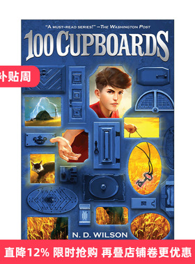 英文原版 100 Cupboards 100 Cupboards 01 100个橱柜三部曲01 儿童奇幻小说 N. D. Wilson 英文版 进口英语原版书籍