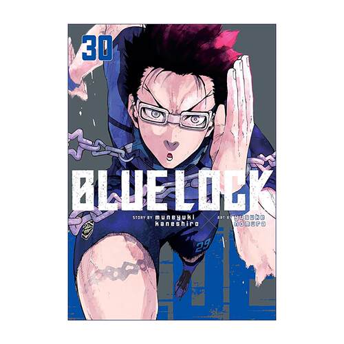 英文原版 Blue Lock 30 蓝色监狱系列30 同名日本动漫 足球体育漫画 野村优介 英文版 进口英语原版书籍