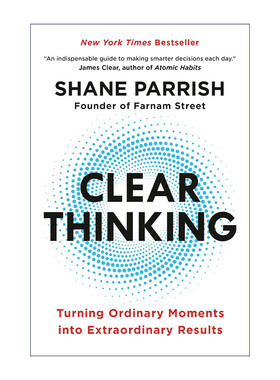 英文原版 Clear Thinking 终局思维 硅谷 华尔街精英高效学习法 跳脱惯性束缚 决策 Shane Parrish 精装 英文版 进口英语原版书籍