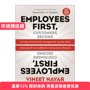 英文原版 Employees First Customers Second 员工第一 顾客第二 颠覆传统式管理 哈佛商业评论 精装 英文版 进口英语原版书籍