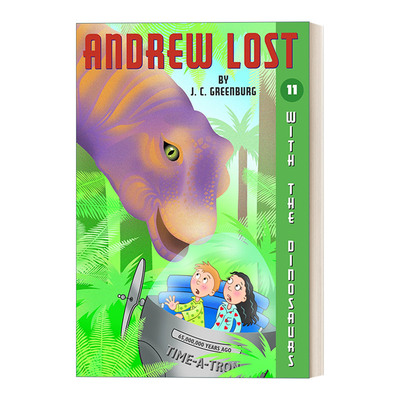 With the Dinosaurs (Andrew Lost #11) 安德鲁不见了系列11进口原版英文书籍