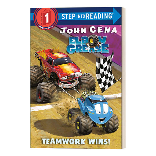 英文原版 Step into Reading 1 Elbow Grease Teamwork Wins Elbow Grease 团队合作赢啦 英文版 进口英语原版书籍