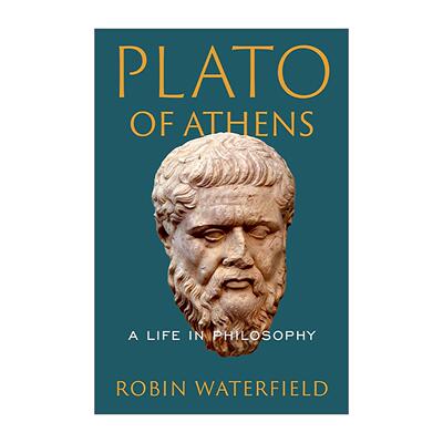 英文原版 Plato of Athens 雅典的柏拉图 哲学的一生 西方哲学奠基人 英文版 进口英语原版书籍