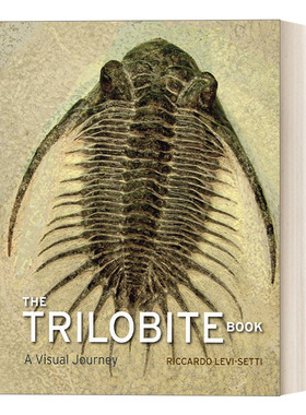 英文原版 The Trilobite Book 三叶虫之书 视觉之旅 三叶虫科普精装画册 化石 生物学 Riccardo Levi-Setti 英文版 进口英语书籍