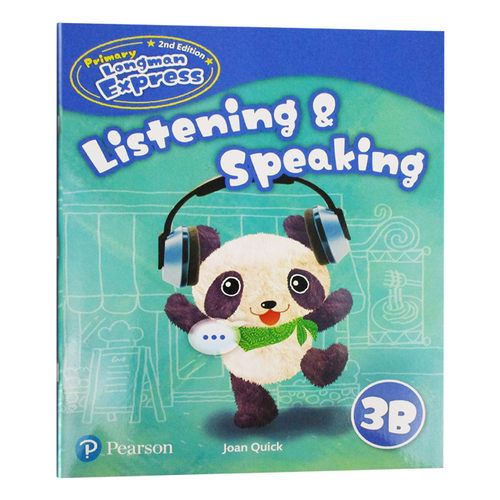 培生香港朗文小学英语教材 三年级下学期听说练习册 Primary Longman Express 3B Listening speaking 英文原版 第二版朗文快车PLE