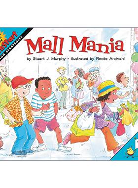 英文原版 Mathstart Level 2 Mall Mania 数学启蒙绘本2级 英文版 进口英语原版书籍