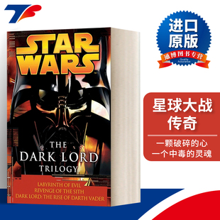Legends The Star 英文原版 黑暗领主三部曲 进口英语原版 Lord 英文版 Dark 书籍 Trilogy 星球大战传奇 Wars