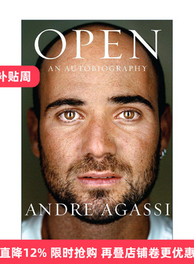 英文原版 Open 网 Andre Agassi安德烈·阿加西自传 精装 英文版 进口英语原版书籍