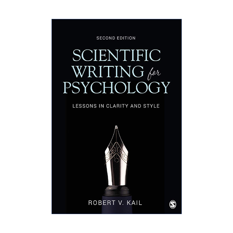 英文原版 Scientific Writing for Psychology 心理学英语论文写作指导 规范表达与简洁文风 英文版 进口英语原版书籍