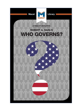 英文原版Who Governs? 谁统治  一个美国城市的民主和权力 MACAT解读系列进口书籍