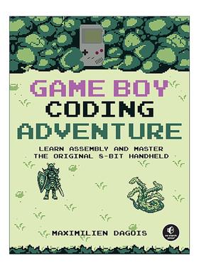 英文原版 Game Boy Coding Adventure 编码冒险 掌上游戏机编程指南 资深游戏开发员 英文版 进口英语原版书籍