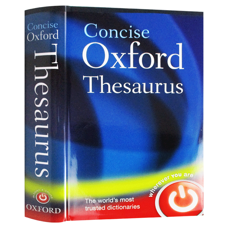 牛津简明同义词词典 Concise Oxford Thesaurus 英文原版词典 英英字典 英文同义词词汇 英文原版工具书 Oxford University Press