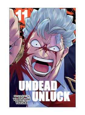 英文原版 Undead Unluck. Volume 11 不死不幸漫画 卷11 户冢庆文 英文版 进口英语原版书籍