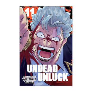 英文原版 Undead Unluck. Volume 11 不死不幸漫画 卷11 户冢庆文 英文版 进口英语原版书籍