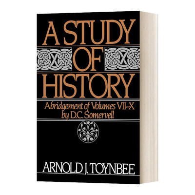 英文原版 A Study of History Volume II Abridgement of Volumes VII-X 历史研究 第二卷 缩写卷7-10 英文版 进口英语原版书籍