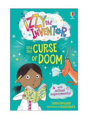 英文原版 Izzy the Inventor and the Curse of Doom 发明家伊兹和厄运的诅咒 章节桥梁书 英文版 进口英语原版书籍