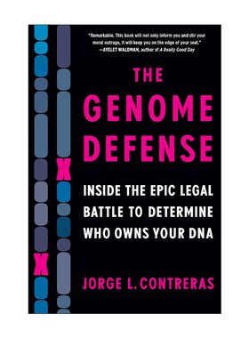 英文原版 The Genome Defense 基因防御 决定谁拥有你的DNA的史诗法律大战 英文版 进口英语原版书籍