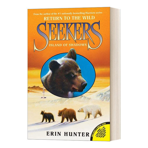 英文原版 Seekers Return to the Wild #1 Island of Shadows 熊武士第二部回归荒野1暗影之岛 英文版 进口英语原版书籍