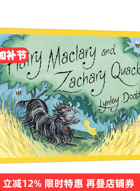 英文原版 Hairy Maclary And Zachary Quack 毛毛狗和小鸭子 新西兰作家Lynley Dodd经典儿童绘本 英文版 进口英语原版书籍
