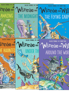 英文原版 Winnie and Wilbur 女巫温妮绘本6册 吴敏兰书单 儿童图画故事书 英文版 进口英语原版书籍
