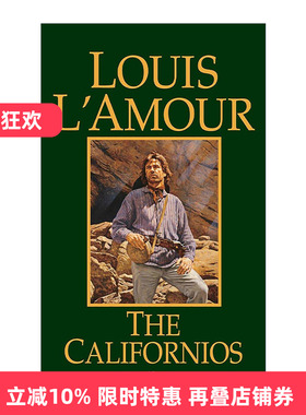 英文原版 The Californios 加州人 西部冒险小说 路易斯·拉摩 英文版 进口英语原版书籍