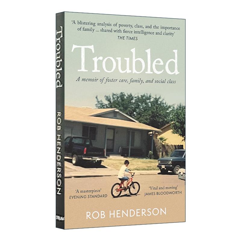 英文原版 Troubled 困境 Rob Henderson 寄养 家庭与社会阶层的回忆录 英文版 进口英语原版书籍