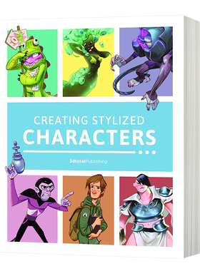 Creating Stylized Characters创造个性的绘画人物形象进口英文原版书籍