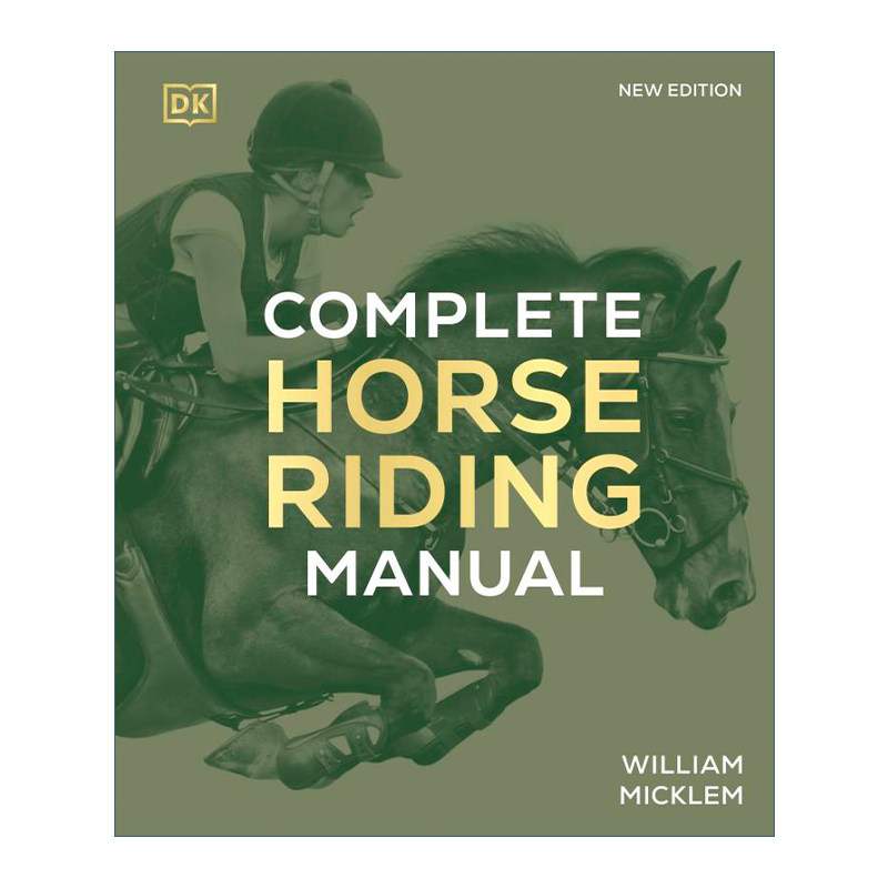 Complete Horse Riding Manual DK马术全书 马术科普指南精装进口原版英文书籍