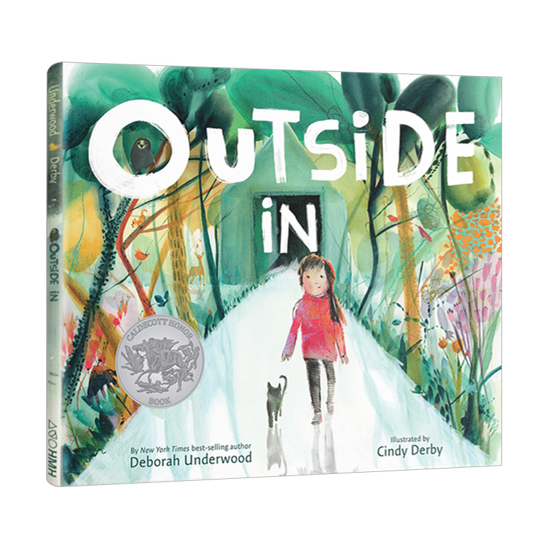 Outside in  由外而内 精装 2021凯迪克银奖绘本进口原版英文书籍