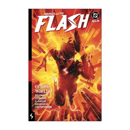 英文原版 Absolute Flash Vol.1 Of Two Worlds 绝对闪电侠 卷一 两个世界 DC漫画 合集 Jeff Lemire 英文版 进口英语原版书籍