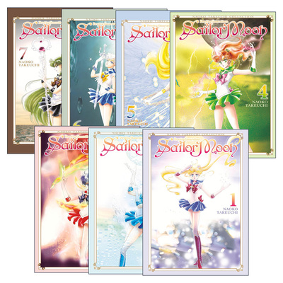 英文原版 Naoko Takeuchi Collection 美少女战士武内直子系列1-7册 日本漫画 英文版 进口英语原版书籍