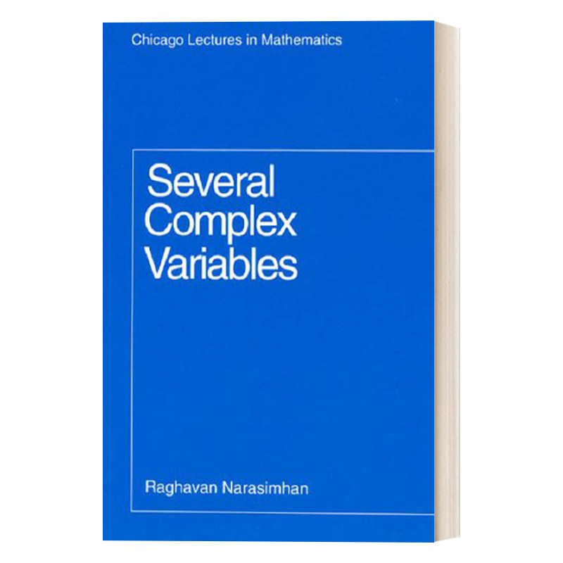 英文原版 Several complex variables Chicago lectures in mathematics 多复变函数 微积分 Raghavan Narasimhan 英文版 进口书籍