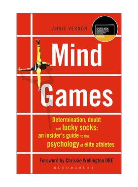 英文原版 Mind Games 心理游戏 成为运动员的心理指南 Annie Vernon 英文版 进口英语原版书籍