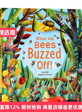 When the Bees Buzzed Off! 当蜜蜂离开后进口英文原版书籍