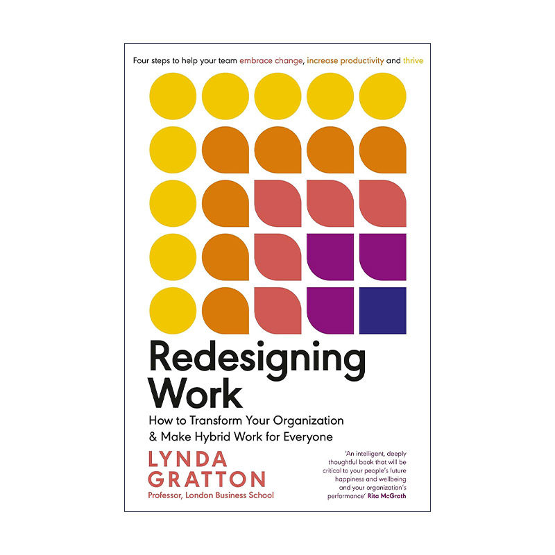 英文原版 Redesigning Work 重新设计工作 转变你的组织 采取混合办公模式 英文版 进口英语原版书籍