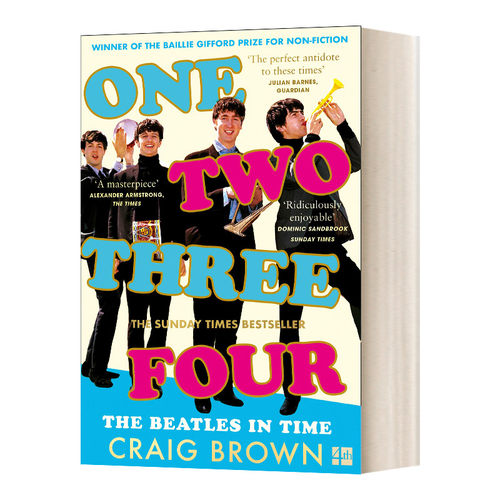 英文原版One Two Three Four: The Beatles in Time  一二三四：披头士乐队进口书籍