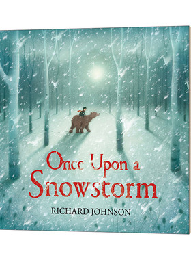 Once Upon a Snowstorm 从前有一次大风雪进口原版英文书籍
