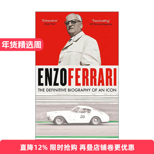 英文原版 Enzo Ferrari 恩佐·法拉利传记 法拉利汽车创始人 英文版 进口英语原版书籍