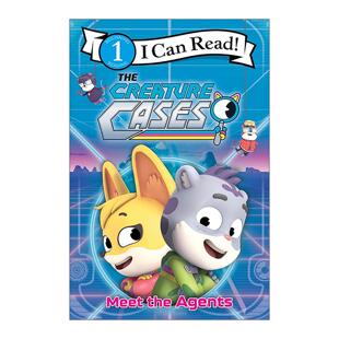 英文原版 The Creature Cases Meet the Agents 动物神探队 I Can Read Level 1分级阅读 英文版 进口英语原版书籍