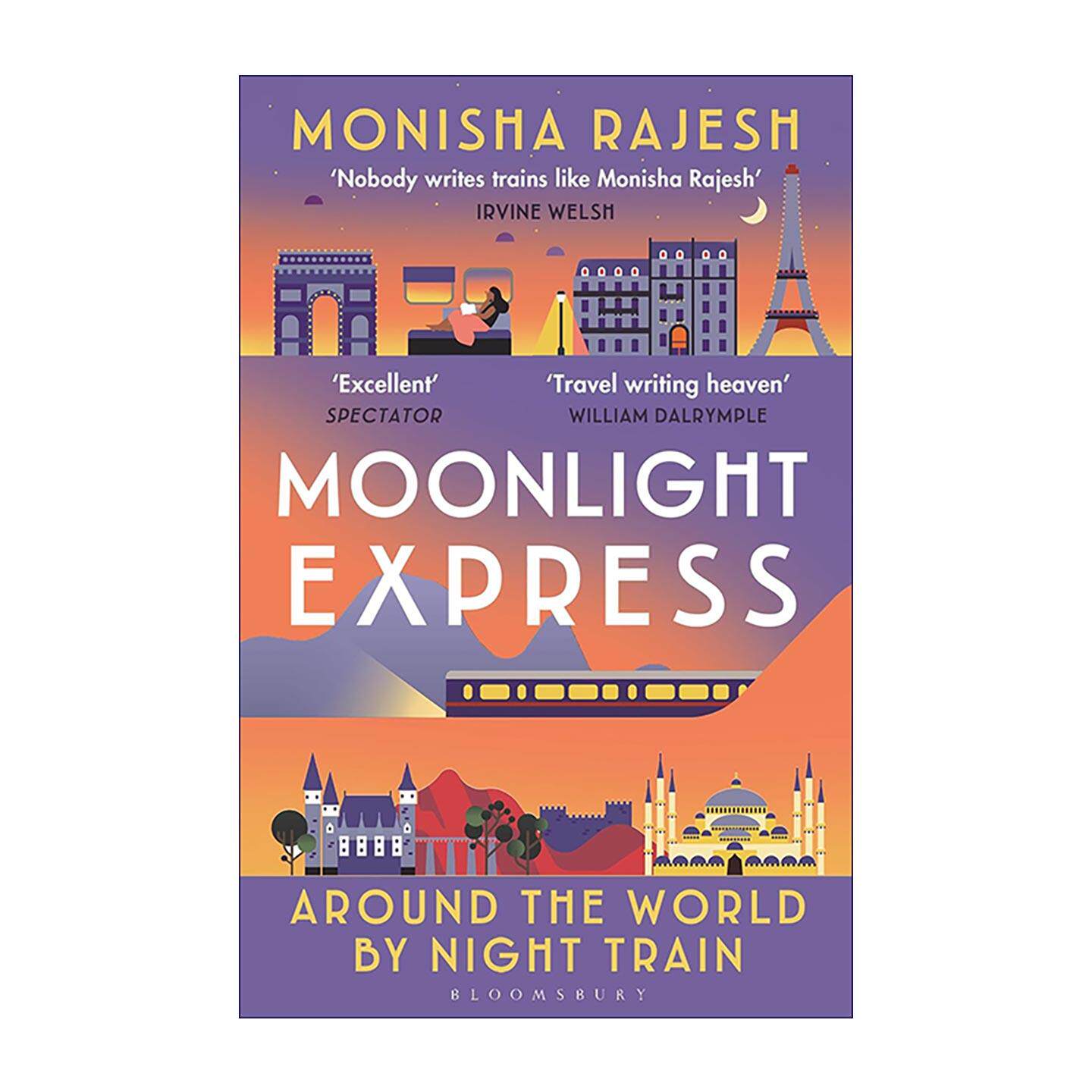 英文原版 Moonlight Express 月光特快 环球夜行列车之旅 非虚构旅行文学 铁路纪实 英文版 进口英语原版书籍