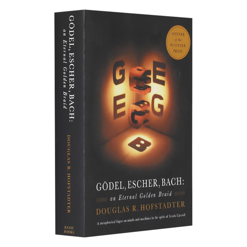 哥德尔 埃舍尔 巴赫 集异璧之大成 Godel Escher Bach An Eternal Golden Braid 英文原版 英文版进口原版英语书籍